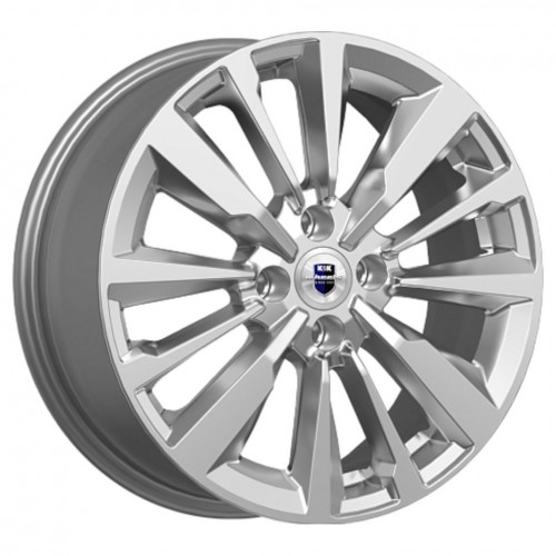 Диск 6.5x16 4x100 ET50 D60.1 КиК Эрман (КС997) Дарк платинум