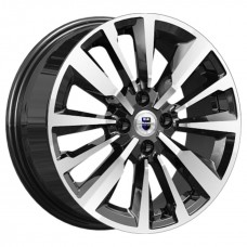 Диск 6.5x16 4x100 ET41 D60.1 КиК Эрман (КС997) Алмаз черный