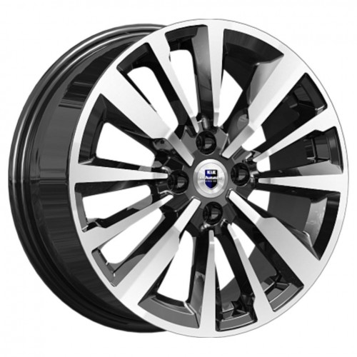 Диск 6.5x16 4x100 ET41 D60.1 КиК Эрман (КС997) Алмаз черный
