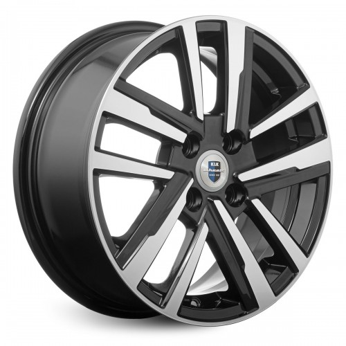 Диск 6x15 4x98 ET30 D58.5 КиК Хант алмаз_черный