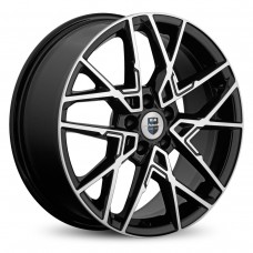 Диск 7x18 5x115 ET43 D70.2 КиК Вудроф (КС1044) Алмаз черный