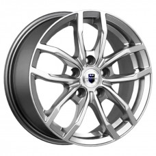 Диск 6.5x15 5x100 ET38 D57.1 КиК Фрост (КС1048) Дарк платинум