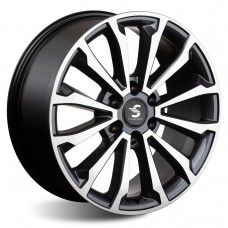 Диск 8.5x20 6x139,7 ET27 D77.9 КиК Premium КР006 (20_ Chevrolet Tahoe IV) Diamond Black Gris Диск 8.5x20 6x139,7 ET27 D77.9 КиК Premium КР006 (20_ Chevrolet Tahoe IV) Diamond Black Gris