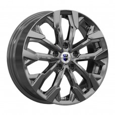 Диск 6.5x17 5x114.30 ET50 D54.10 КиК Морейн Темно - серый глянцевый