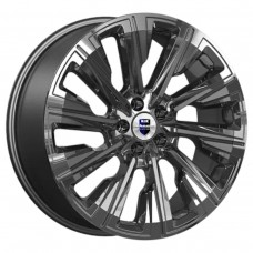 Диск x x108 ET45 D67.1 КиК Галего Темно - серый глянцевый