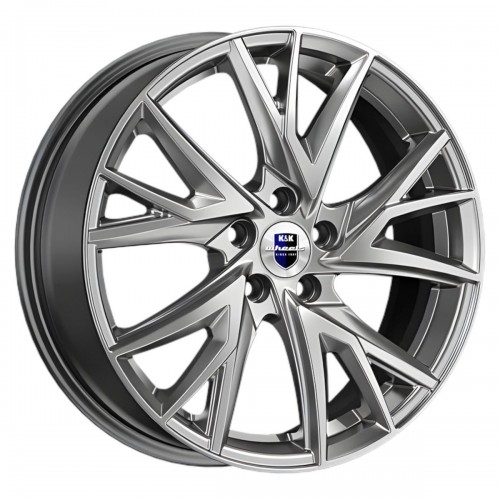 Диск 6.5x18 5x108 ET33 D60.1 КиК Кайлас (КС1054) Дарк платинум