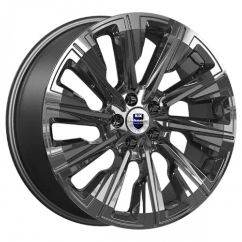 Диск 7.5x19 5x114.30 ET45 D67.10 КиК Галего Темно - серый глянцевый