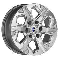 Диск 7.5x17 6x139.70 ET42 D75.10 КиК Тейт Антрацитовый