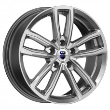 Диск 6.5x17 5x114,3 ET45 D66.1 КиК Каланг (КС1086) Дарк платинум