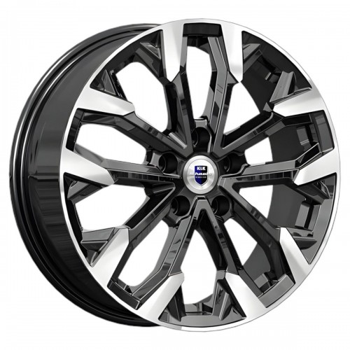 Диск 6.5x17 5x114,3 ET37 D66.6 КиК Морейн (КС1046) Алмаз черный
