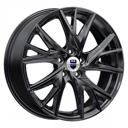 Диск 6.5x18 5x114,3 ET37 D66.6 KiK Кайлас КС1054 BG