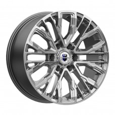Диск 8.5x19 6x139,7 ET25 D106.1 КиК Кортес (КС1102) Дарк платинум