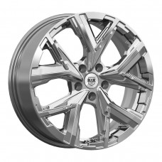Диск 6.5x18 5x114,3 ET34 D66.6 КиК Айона (КС1169) Дарк платинум
