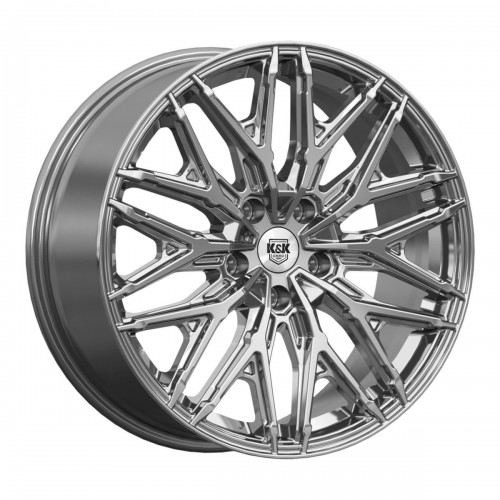 Диск 8x19 5x114,3 ET40 D66.6 КиК Клермон (КС1156) Дарк платинум