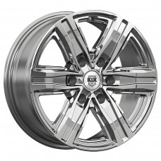 Диск 7.5x17 6x139,7 ET45 D92.5 КиК R8 (КС1174) Дарк платинум