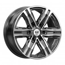 Диск 7.5x17 6x139,7 ET38 D67.1 КиК R8 (КС1174) Алмаз черный