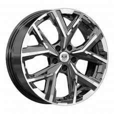 Диск 6.5x18 5x114,3 ET34 D66.6 КиК Айона (КС1169) Алмаз черный