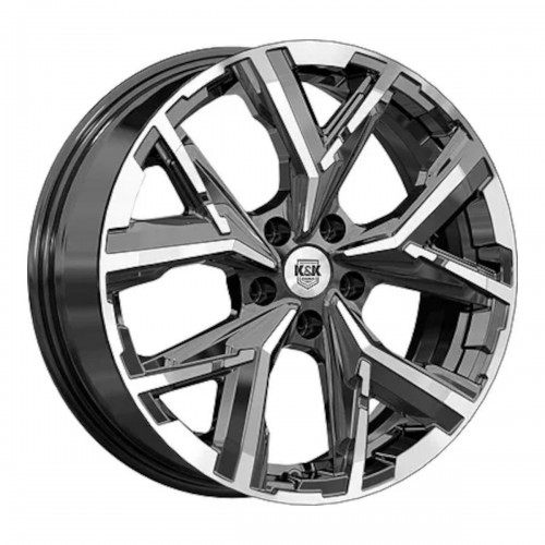 Диск 6.5x18 5x114,3 ET34 D66.6 КиК Айона (КС1169) Алмаз черный