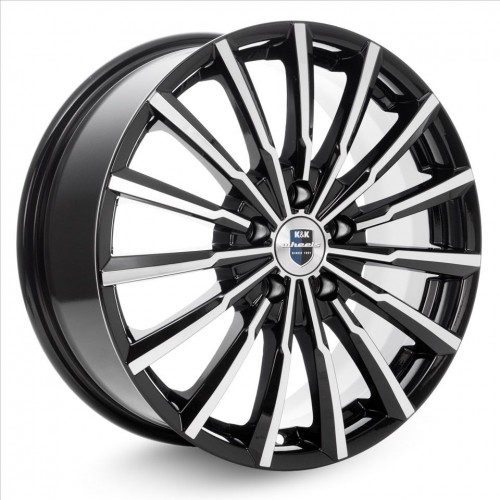 Диск 7x17 5x114,3 ET50 D67.1 КиК Акцент-оригинал (КС562) Алмаз черный