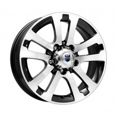 Диск 7x18 5x139,7 ET35 D108.5 КиК Сахара-Patriot (КС714) Алмаз черный