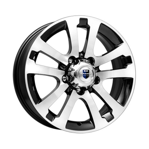 Диск 7x18 5x139,7 ET35 D108.5 КиК Сахара-Patriot (КС714) Алмаз черный