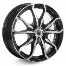 Диск 6x16 4x100 ET40 D67.1 КиК Brent (КС733) Алмаз черный