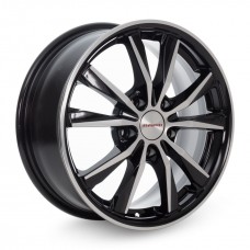 Диск 6.5x16 5x100 ET55 D56.1 КиК Спайдер-оригинал (КС649) Алмаз черный