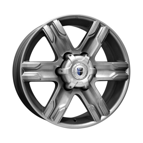 Диск 8x17 6x139,7 ET38 D67.1 КиК Риальто (КС629) Дарк платинум