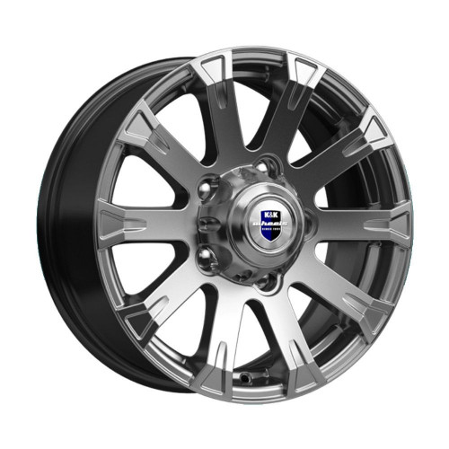 Диск 7.0x16 5x139.70 ET35 D108.50 КиК Байкал Антрацитовый