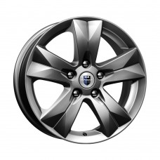 Диск 6.5x16 5x114.3 ET45 D67.1 КиК Crossline дарк_платинум