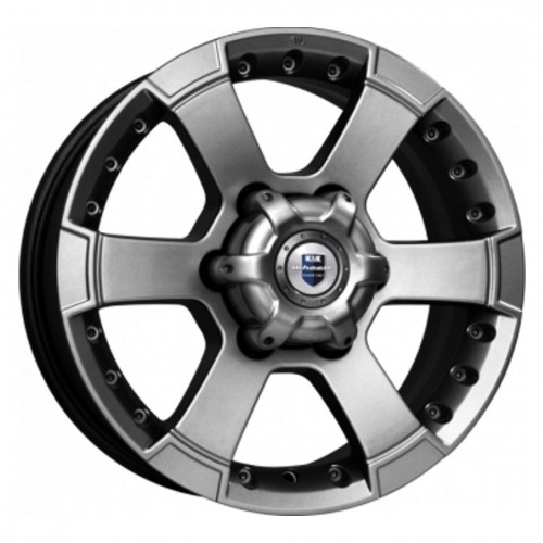 Диск 7.0x16 6x139.70 ET38 D67.10 КиК M56 Антрацитовый