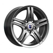 Диск 5x13 4x98 ET35 D58.5 КиК Омаха (КС618) Дарк платинум