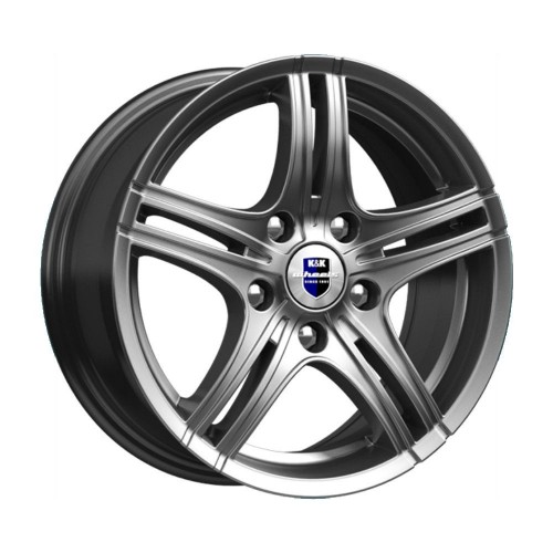 Диск 5x13 4x98 ET35 D58.5 КиК Омаха (КС618) Дарк платинум