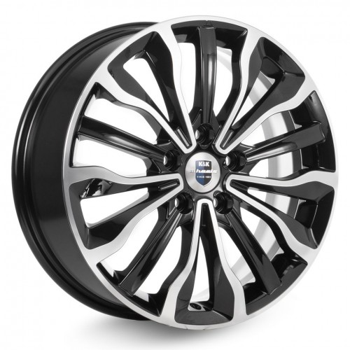 Диск 6.5x17 5x114,3 ET40 D67.1 КиК Атакама (КС756) Алмаз черный