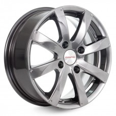 Диск 6.0x15 4x108 ET50 D63.35 KiK Джемини КС617 DP