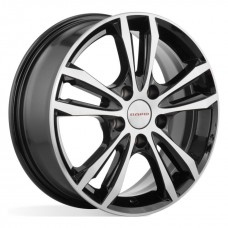 Диск 6x16 4x108 ET47,5 D63.35 КиК Samara (КС866) Алмаз черный SK