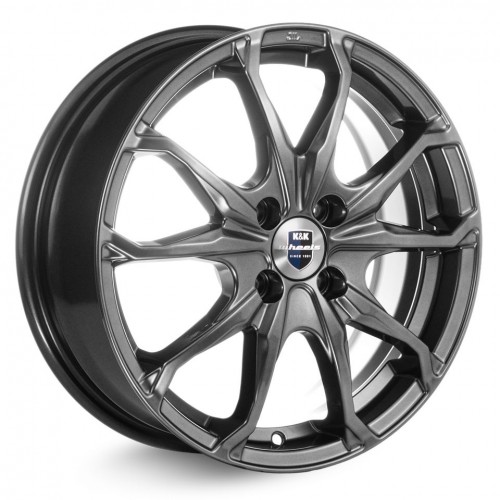 Диск 6x16 4x108 ET47,5 D63.35 КиК Brent (КС733) Дарк платинум