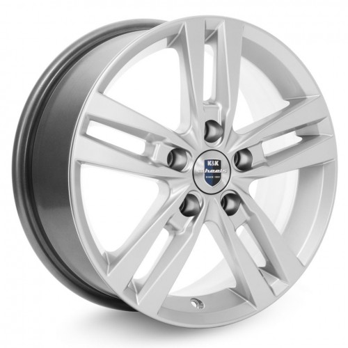 Диск 6.5x16 5x114.30 ET50 D67.10 КиК Rassvet KC868 Насыщенный серебристый