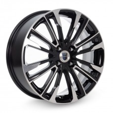 Диск 6.5x17 4x98 ET35 D58.5 КиК Сильверстоун (КС770) Алмаз черный SK