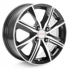 Диск 6x15 4x98 ET35 D58.5 КиК Арнар алмаз_черный_sk