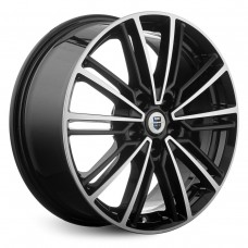 Диск 7x17 5x114,3 ET45 D67.1 КиК Эрфурт (КС898) Алмаз-черный