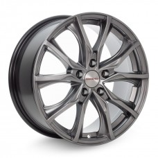 Диск 7.5x17 5x120 ET43 D72.6 КиК Твист (КС697) Дарк платинум