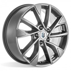 Диск 7.0x17 5x1100 ET49 D63.35 КиК Роквуд Антрацитовый