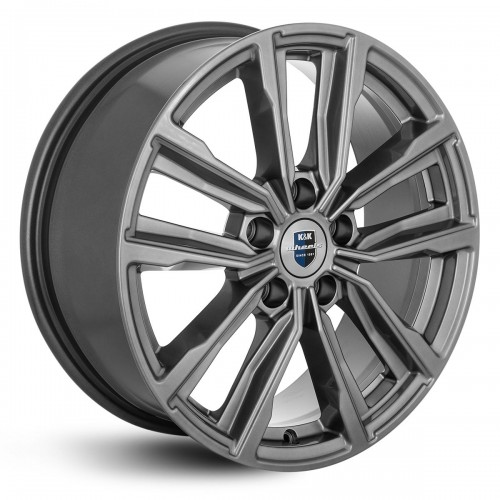 Диск 7.5x17 5x114.30 ET45 D60.10 КиК Лацио Антрацитовый