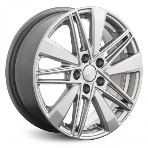 Диск 6.5x16 5x1080 ET33 D60.10 Скад Тайто Насыщенный серебристый Диск 6.5x16 5x1080 ET33 D60.10 Скад Тайто Насыщенный серебристый