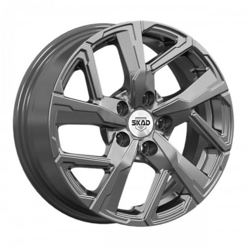 Диск 6x15 5x112 ET43 D57.1 СКАД Смолвуд Графит