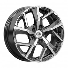 Диск 6x15 5x112 ET43 D57.1 СКАД Смолвуд Алмаз