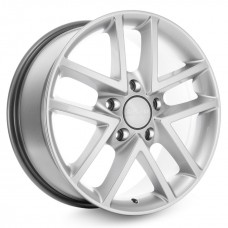 Диск 8.0x18 5x1300 ET57 D71.50 Скад Атлант Насыщенный серебристый