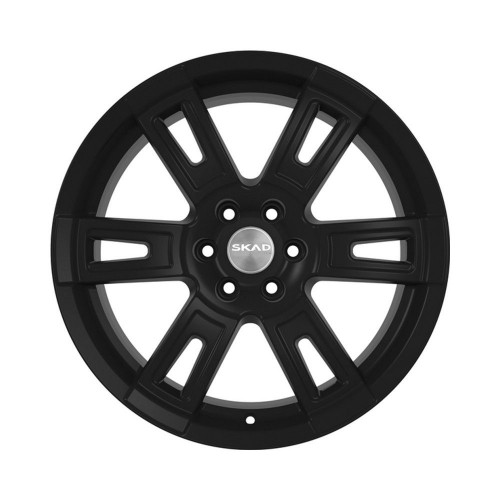 Диск 8x18 6x139,7 ET25 D106.2 СКАД Тор Черный матовый
