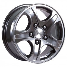 Диск 6.5x16 5x139.70 ET43 D98.50 Скад Калипсо Графитовый